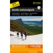Sareks nationalpark 1:50 000 Calazo
